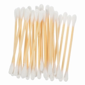 1000 Cotton Swabs Cotton Bud Sticks for Makeup Cleaning and Art 10 Pack Soft Applicators