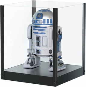 10"x10" Clear Acrylic Display Case for Collectibles, Action Figure Toys, Sports Ball Showcase - MK889B