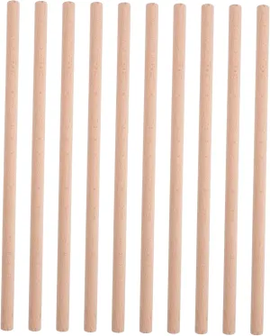10pcs Boys and Girls Rhythm Sticks Musical Toys Creative Learning Instrument Smooth Surface Safe for Play