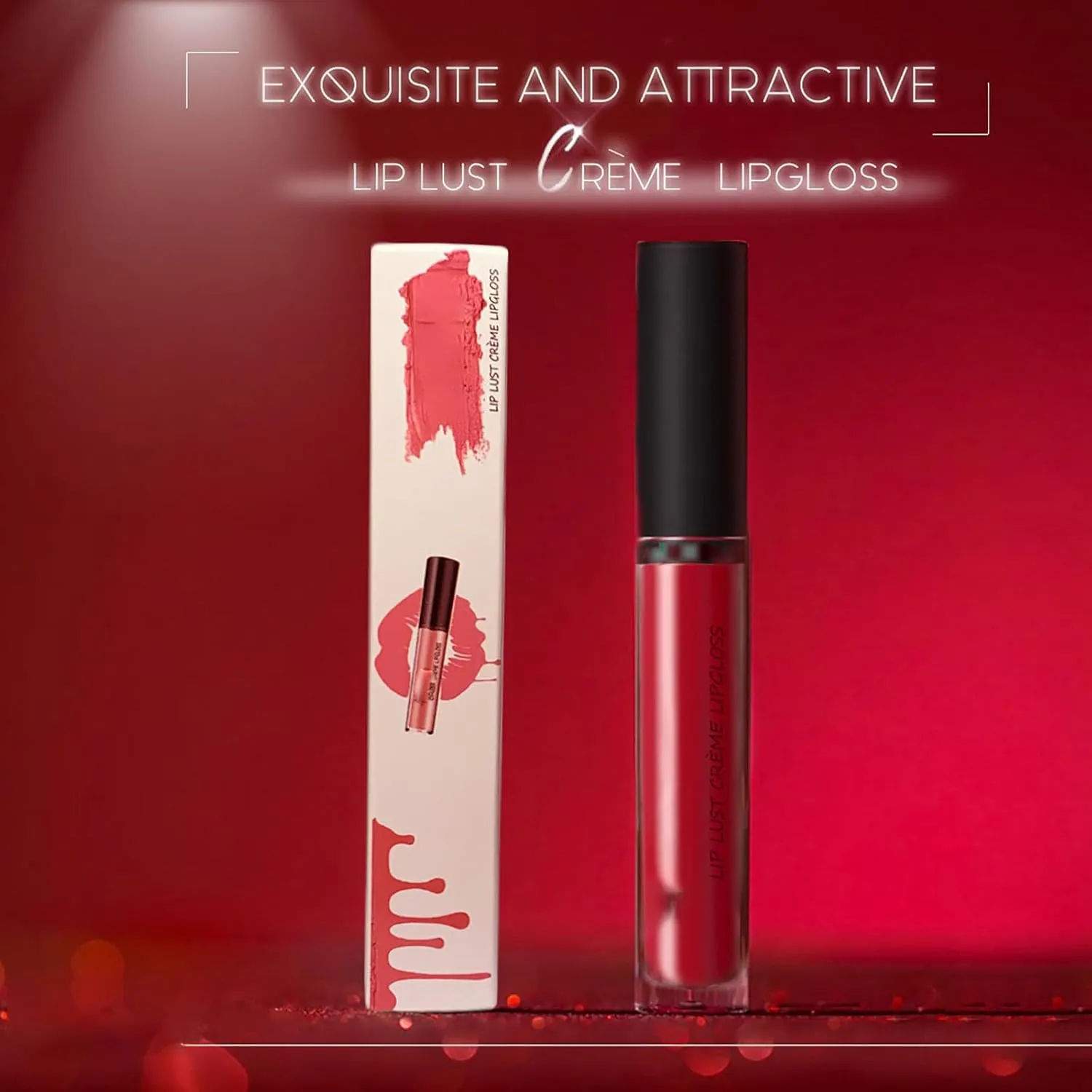 12 Colors Cream Texture Lipstick Waterproof, 12 Color Cream Lip Gloss, Portrayi 12 Colors Cream Texture Lipstick, Non Stick Cup Lipstick, Long-Lasting Moisturizing Lip Lipstick (02, 4ml)