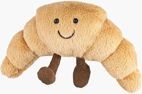 14" Amuseables Croissant Plush Toy - Soft Stuffed Croissant Gift, Cute Food Stuffed Animals Pillow for Kids & Adults