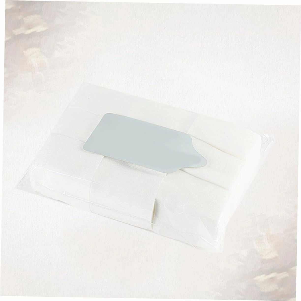 2100pcs Cotton Nail Polish Removal Pads Soft Absorbent Towels for Easy Nail Gel Polish Wiping for Manicure Pedicure Use Tool Supplies White