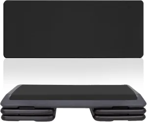 35in*13in Aerobic Exercise Step Platform Thick Mat, Step Platform Mat Extra Thick Yoga Mat Small Yoga Mat Workout Mat for Exercise at Home for Yoga Cushion for Your Knees, Wrist Protection