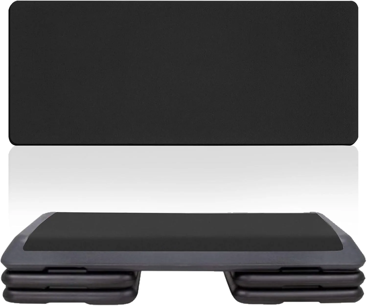 35in*13in Aerobic Exercise Step Platform Thick Mat, Step Platform Mat Extra Thick Yoga Mat Small Yoga Mat Workout Mat for Exercise at Home for Yoga Cushion for Your Knees, Wrist Protection