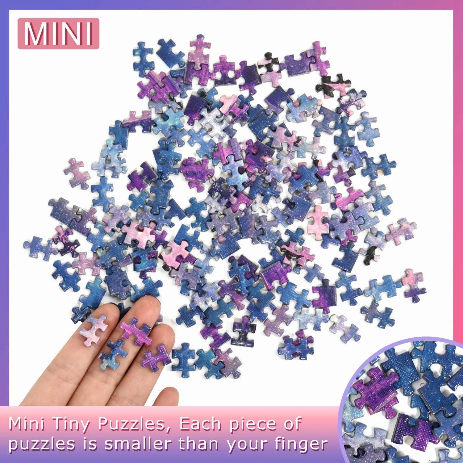 3 Pack Mini Jigsaw Puzzles 150 Pieces for Adults Small Jigsaw Puzzle 6 x 4 Inches House Entertainment Toys Home Decor Puzzles