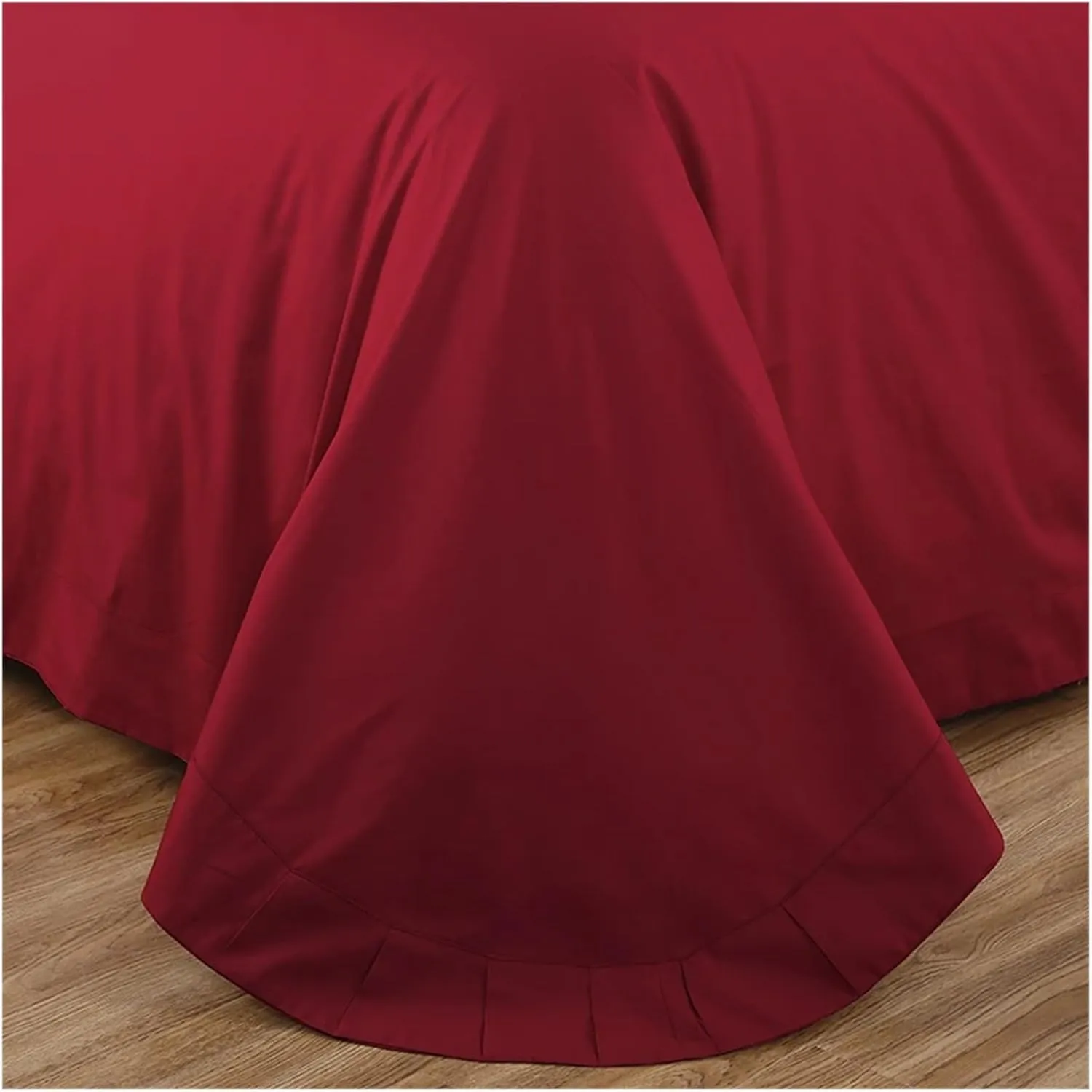 4/6Pcs Luxury Red Wedding Royal Bedding Set Queen King Size Bed Set Bed Sheet Satin Cotton Quilt/Duvet, Luxury Bed in A Bag,A-Queen Size 4pcs