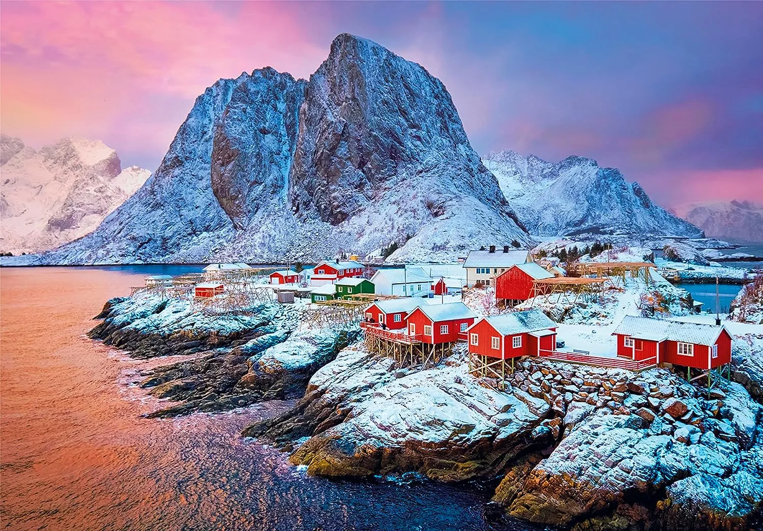 500pc Hamnoy Village