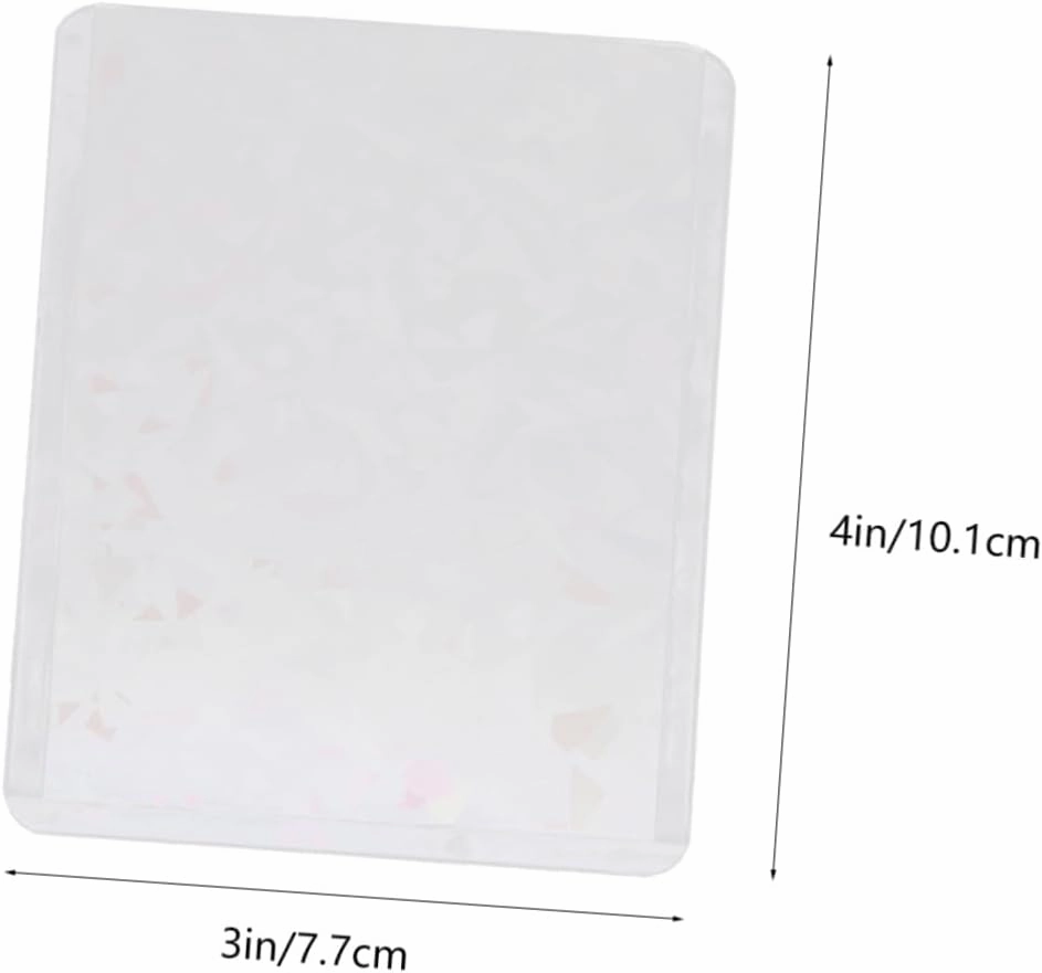 50pcs Card Sleeves Protective Covers for Game Cards Top Open Design for Collectibles and Daily Use
