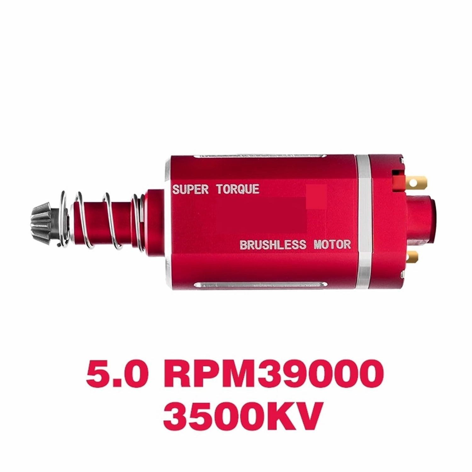5.0 4380KV 480 Brushless DC Motor for Water Gun Gel Ball Guns Custom Airsoft Parts with A.q.i.l.a Toys Soft Bullet Gun DIY Toy(5.0 RPM39000)