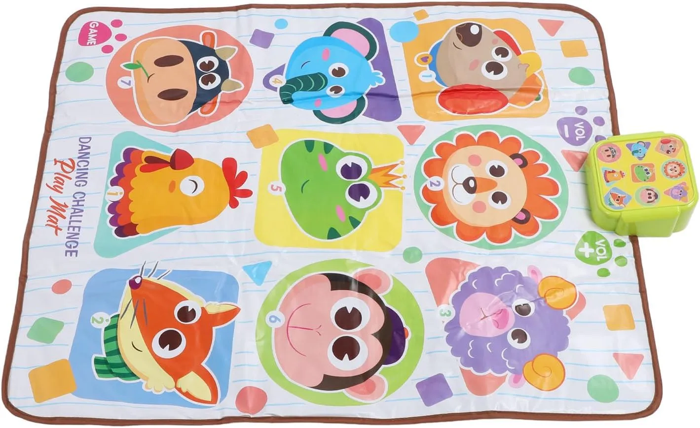 Alomejor Kid Dance Mat Multi Modes Electronic Musical Dance Pad for Boys Girls with Interactive Fun Educational Value Safe Non Materials