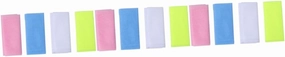 Angoily 3sets Long Nylon Exfoliating Bath Towel Back Scrubber for Men/Women Boys and Girls Soft and Durable Remove Dead Skin Sweat and Grease 4pcs*3