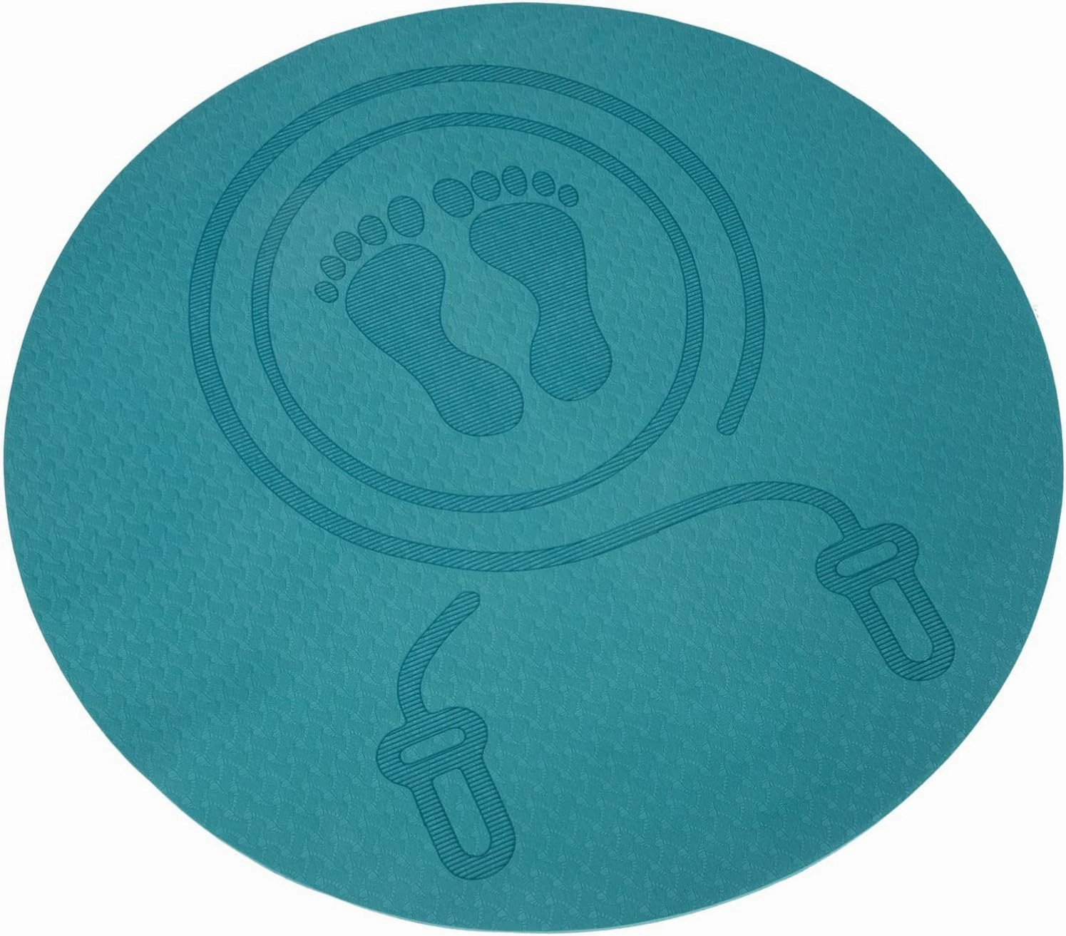 Anti-slip Exercise Cushion Jump Rope Mat Soundproof Workout Mat Jumping Ground Pad