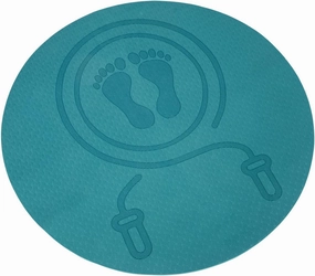 Anti-slip Exercise Cushion Jump Rope Mat Soundproof Workout Mat Jumping Ground Pad