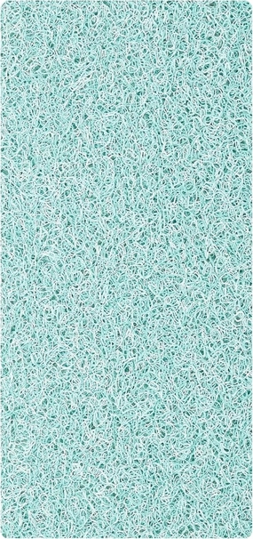 Anti Slip Shower Mat - Non Slip Shower Mats for Inside Shower - Large 47x24 Loofah Shower Floor Mat Non Slip - Bath Mat for Shower - Secure Mat Without Suction Cups (47x24 Aqua Green)