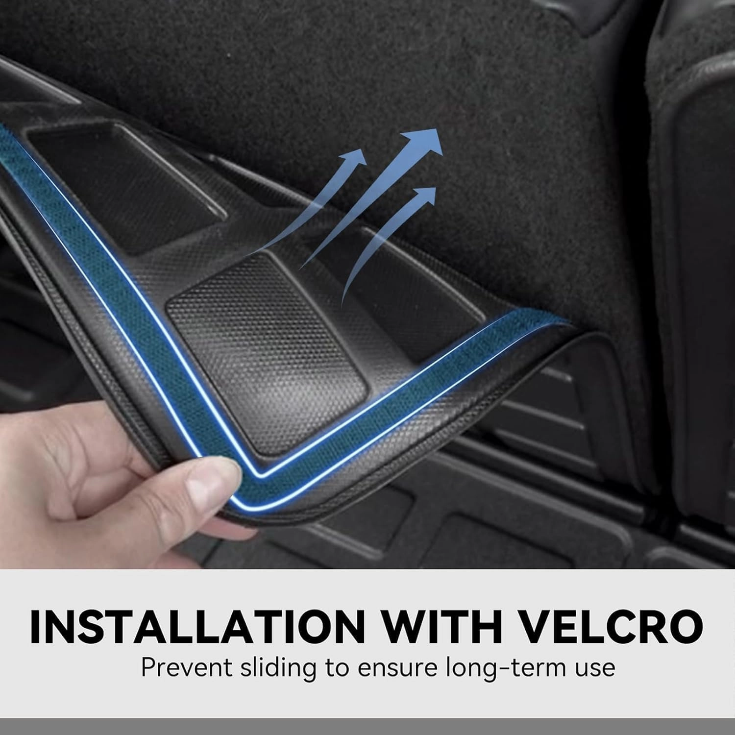 AOMSAZTO Floor Mats for Toyota RAV4 2013-2018 (Include Hybrid) Full Set All Weather TPE Custom Fit Floor Mats for Toyota RAV4 1st & 2nd Row Car Mats Trunk Frunk Mat