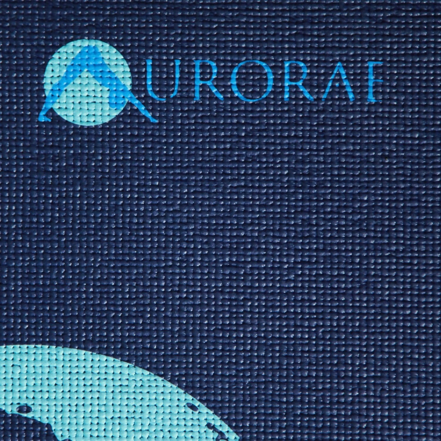 AURORAE Classic/Printed Extra Thick and Long Yoga Mat. Slip Free Rosin included