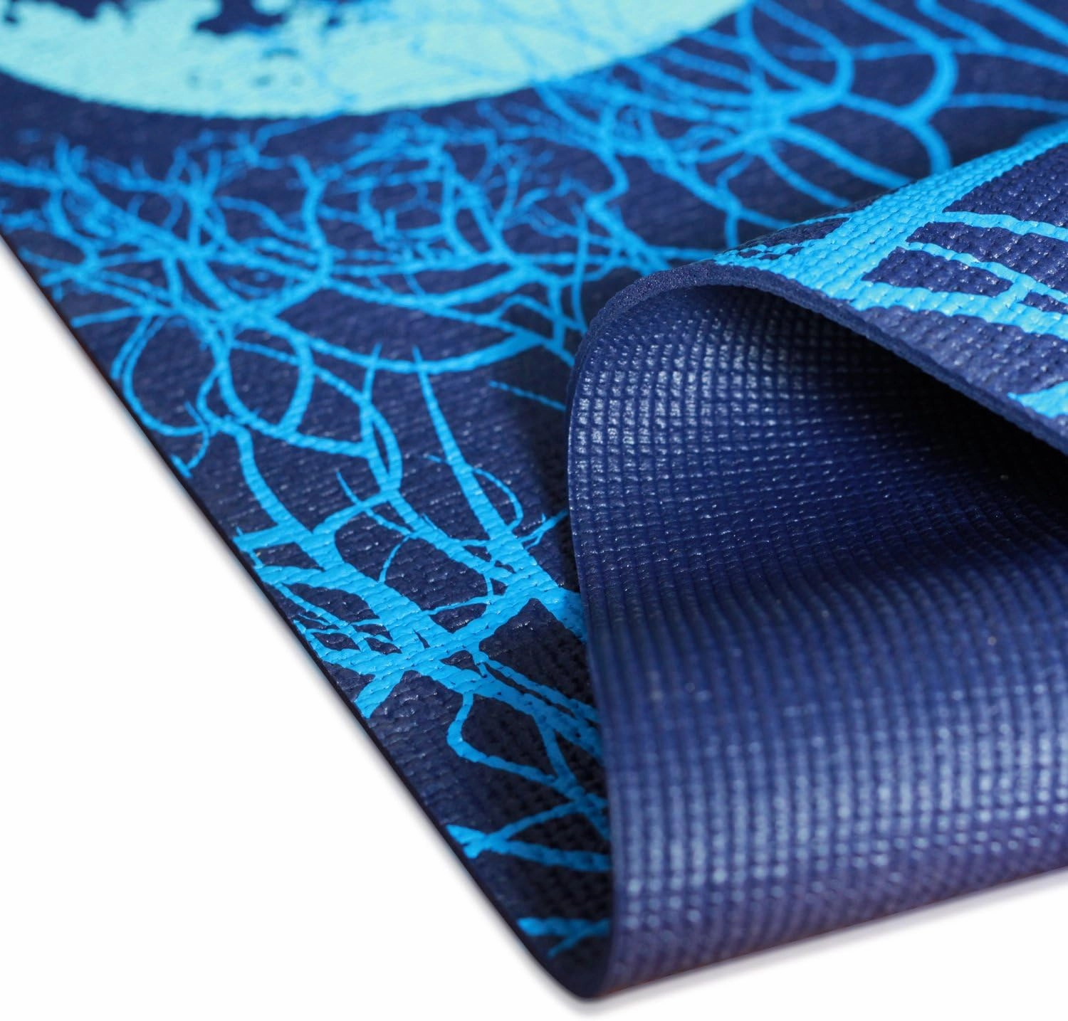 AURORAE Classic/Printed Extra Thick and Long Yoga Mat. Slip Free Rosin included