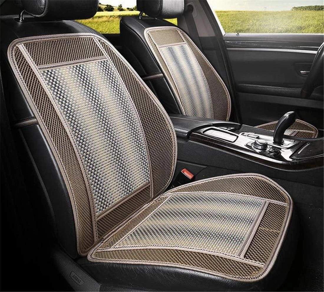 Autopeck Cooling Car Seat Covers Protector Cushion Standard Size Full Air Flow Ventilated Cover Pad Mat Breathable for Car Seat Driver Auto Chair Pads