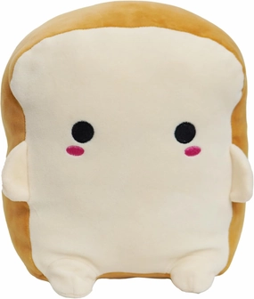 Avocatt Kawaii Bread Plushie Toy - 10 Inches Stuffed Toast Animal Plush - Plushy and Squishy Bun with Soft Fabric and Stuffing - Cute Toy Gift for Boys and Girls
