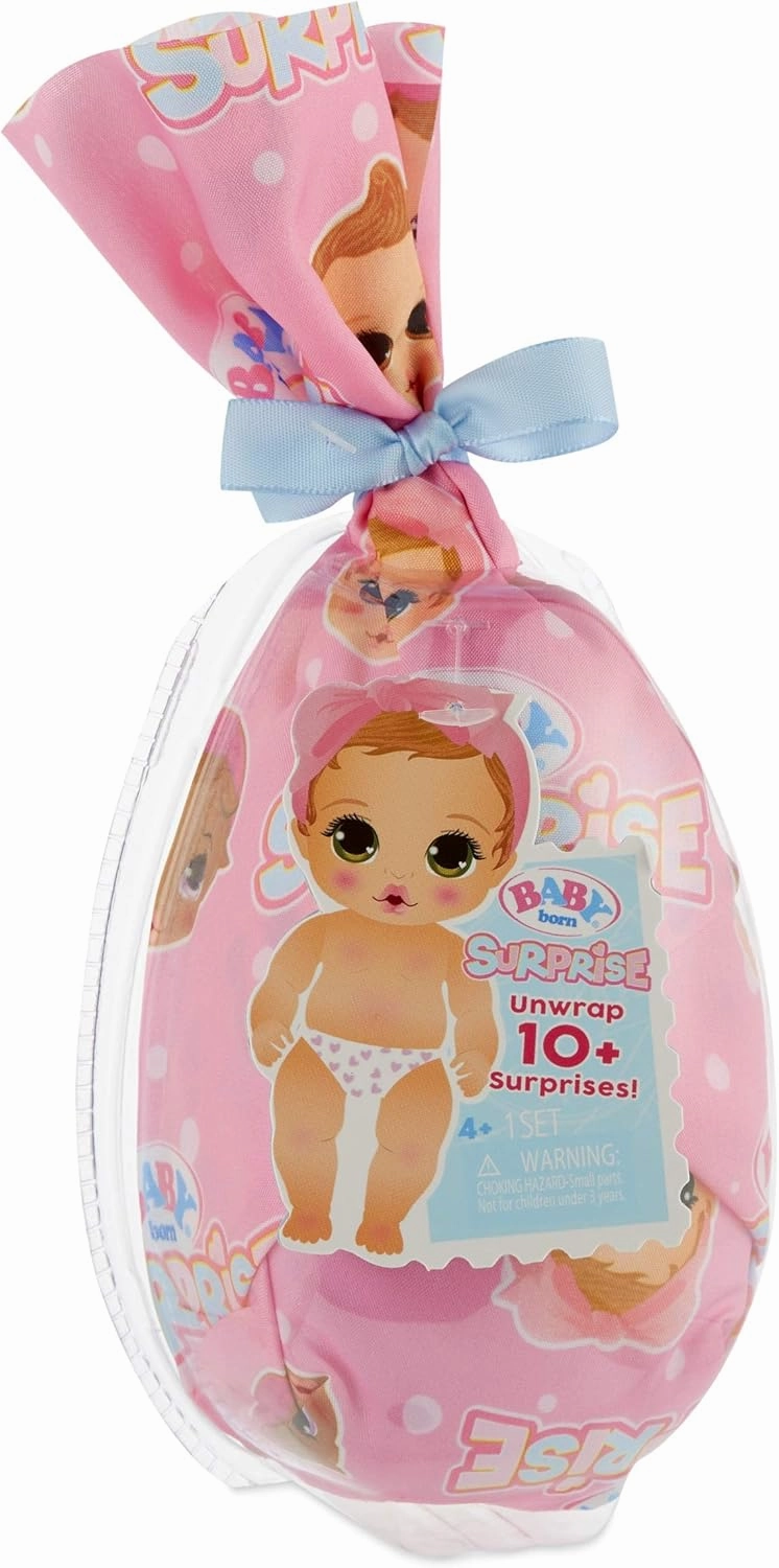 Baby Born Surprise Collectible Baby Dolls with Color Change Diaper, Multicolor