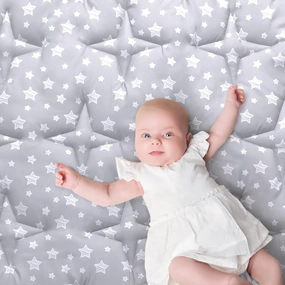 Baby Play Mat Extra Thick, Large, Crawling Mat Non Slip Cushioned Baby Mats for Playing 79x55 Inches, Baby Playmat Floor Mat for Babies, Toddlers