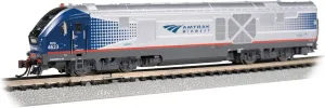 Bachmann Trains - SC-44 Charger - TCS DCC WOWSOUND® Equipped Locomotive - Amtrak Midwest℠ #4623 - N Scale