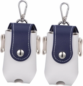 Ball Bag and Nail Leather Case Pouch Golf Bags Outdoor Strap Small Golf Accessories Carry Golf Ball
