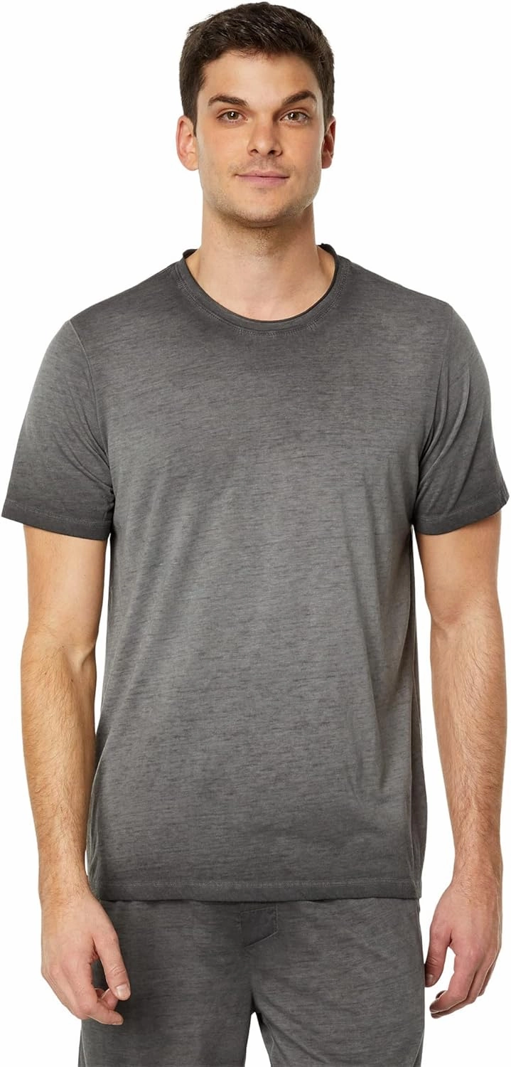 Barefoot Dreams Mc Mens Triblend Tee and Short Set