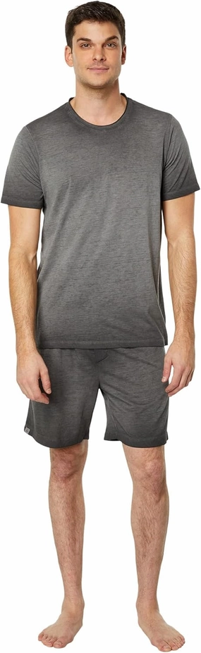 Barefoot Dreams Mc Mens Triblend Tee and Short Set