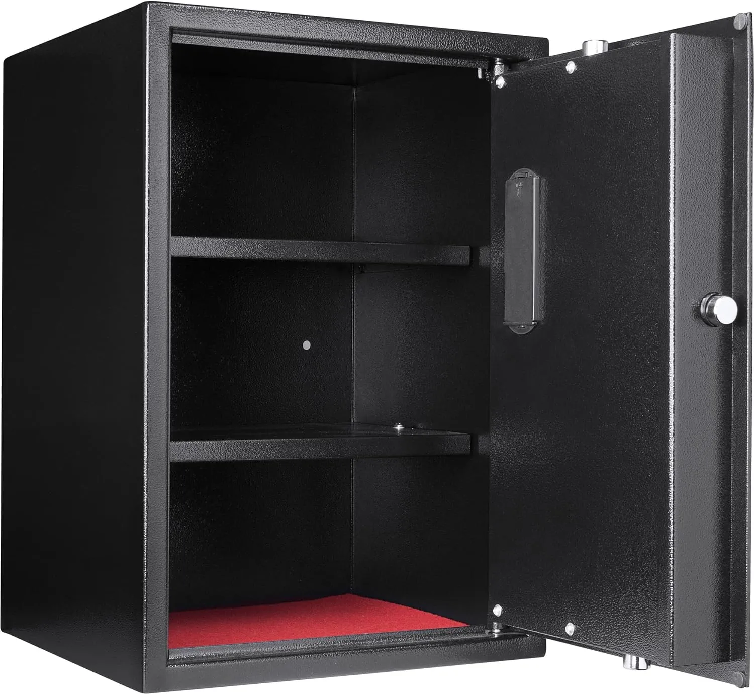 Barska Digital Keypad Home & Office Steel Security Safe Lock Box with Deadbolts - 1.45 Cu Ft Deluxe