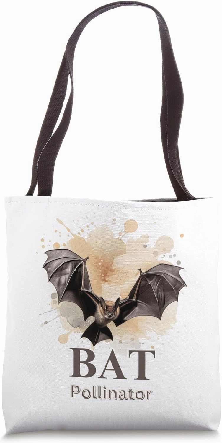 BAT pollinators play a crucial role in our ecosystems. Tote Bag
