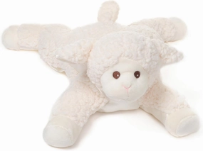 Bearington Collection Baa Stuffed Animal Lamb, 12" Creamy White Baby Lamb Plush - Sheep Stuffed Animal - Sheep Toy