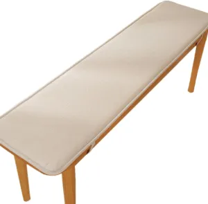 Bench Cushions for Indoor Furniture 40/48/60 x 14/15/17/11 inch Rectangular Non Slip Outdoor Bench Cushion pad for Deck Chair Swings Bench Cushion(Khaki,13x59inch)