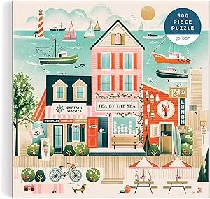 Beside the Sea 500 Piece Puzzle