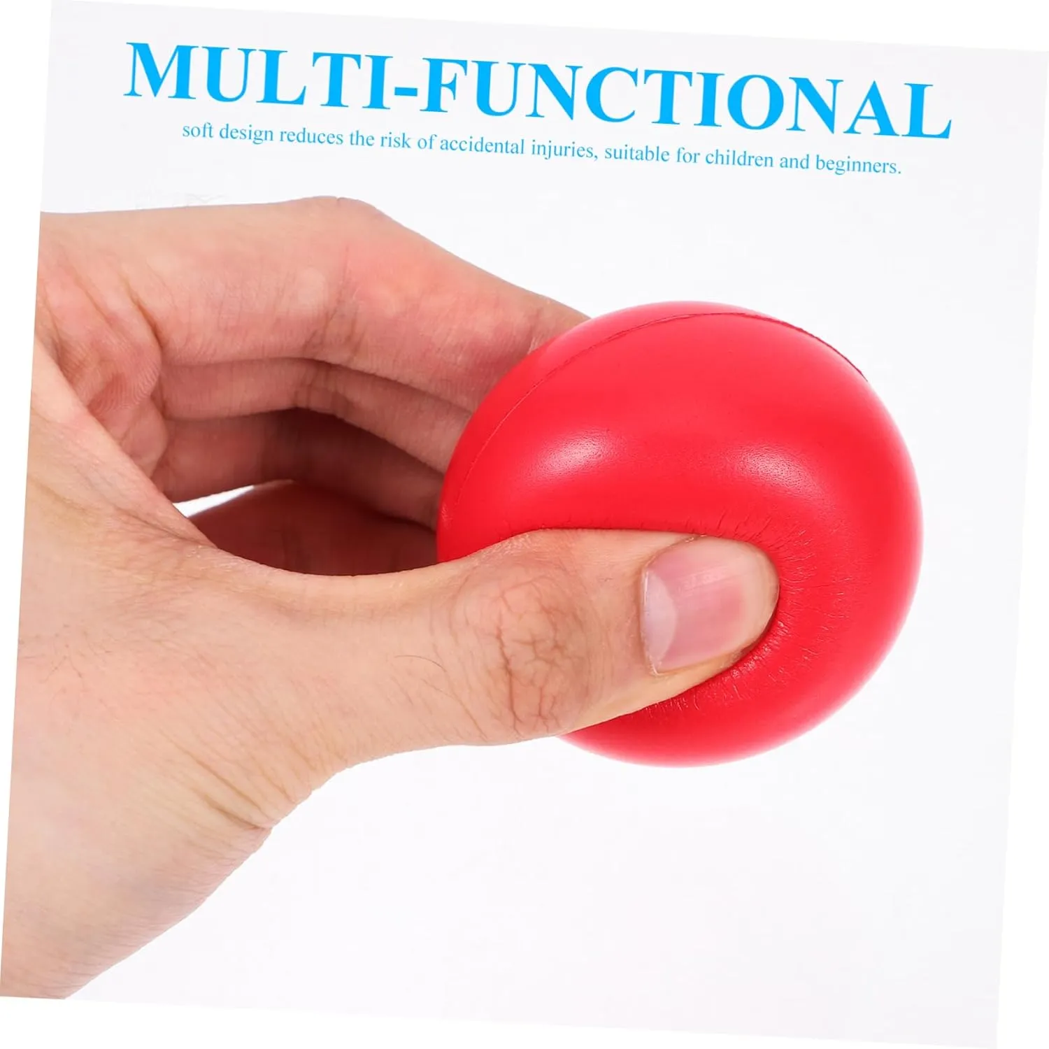 BESPORTBLE Pu Beach Balls Paddle Balls for Outdoor Fun for Beach Games Activities