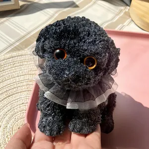 Big taba Squishy Dog, Handmade Squishy Dog Stress Relief Toy for Adult/Kids, Cute & Soft Teddy Dog Design, Perfect Squeeze Toys Gift for Relaxation and Fun