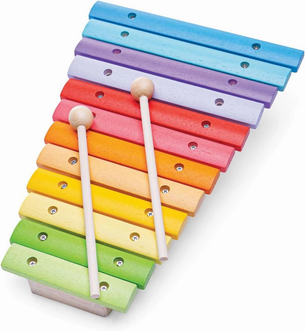 Bigjigs Toys Wooden Snazzy Xylophone - Musical Instruments for Kids