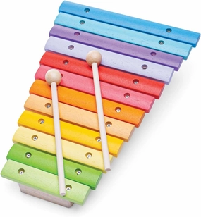 Bigjigs Toys Wooden Snazzy Xylophone - Musical Instruments for Kids
