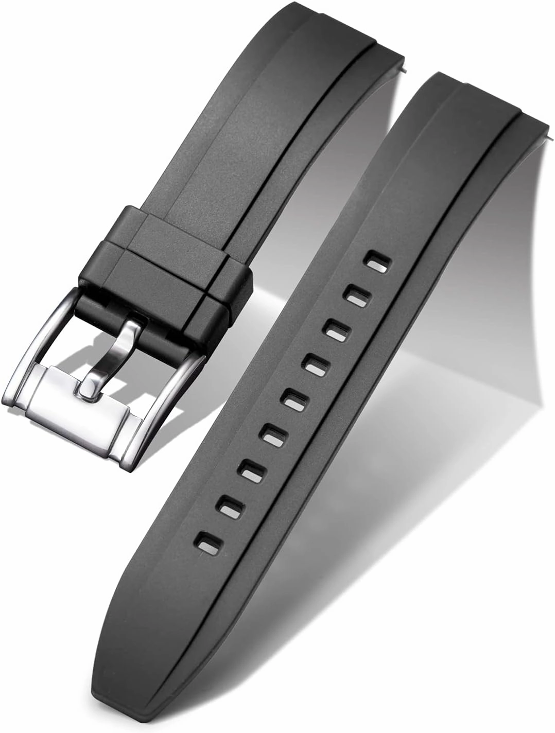 BINLUN Quick Release Silicone Watch Bands Replacement Rubber Watch Straps 20mm Smartwatches Bands for Men and Women Waterproof Sport Watchbands