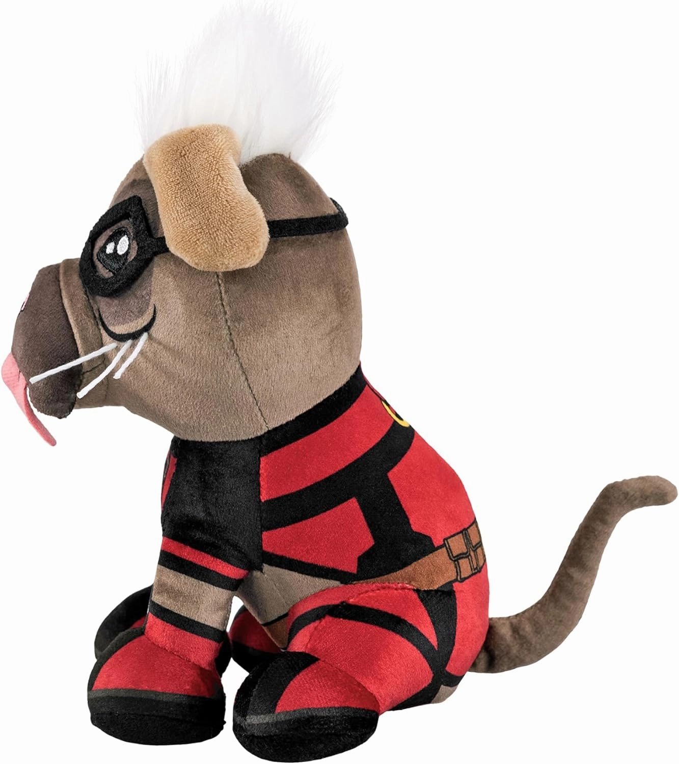Bleacher Creatures Marvel Deadpool 3 Dogpool 8" Kuricha Sitting Plush- Soft Chibi Inspired Toy