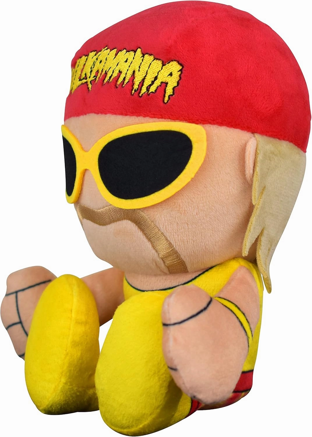 Bleacher Creatures WWE Hulk Hogan 8" Kuricha Sitting Plush- Soft Chibi Inspired Toy
