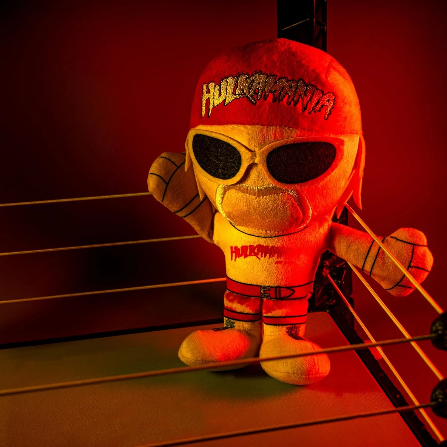Bleacher Creatures WWE Hulk Hogan 8" Kuricha Sitting Plush- Soft Chibi Inspired Toy