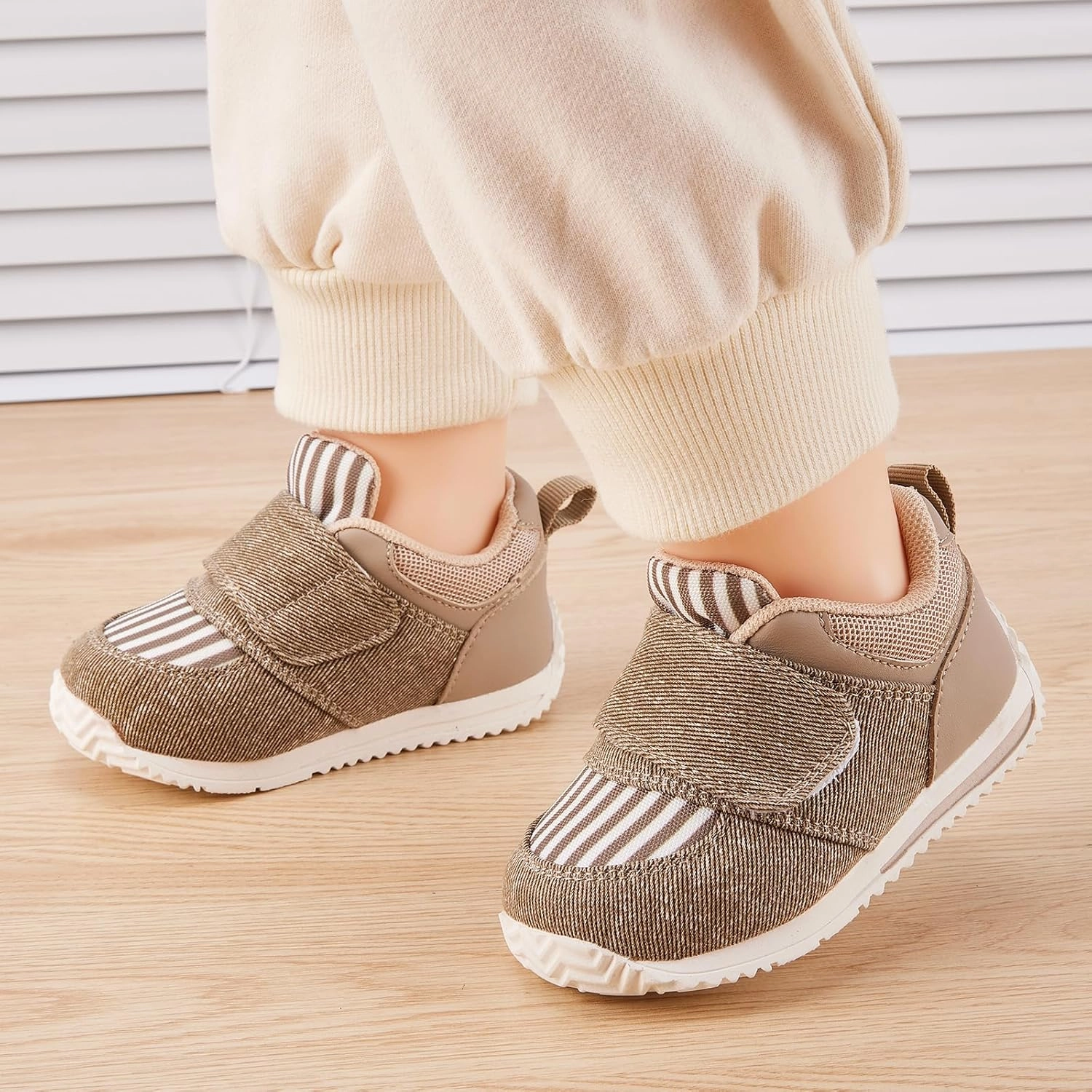 BMCiTYBM Baby Shoes Infant Boy Girl First Walking Shoes Toddler Lightweight Non-Slip Tennis Sneakers for 6 9 12 18 24 Months