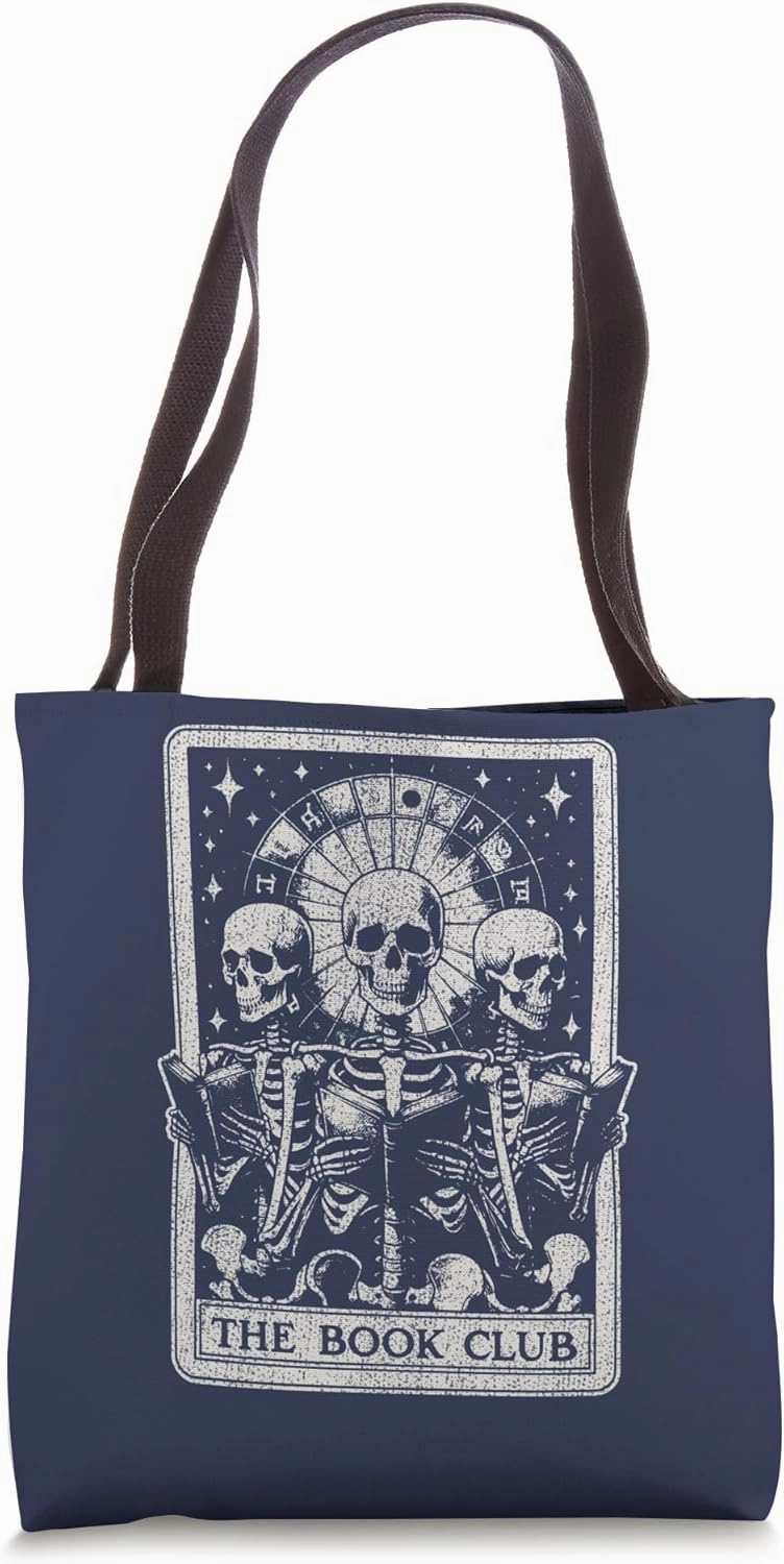 Books Reading Tarot Reader For Book Discussion Clubs Tote Bag