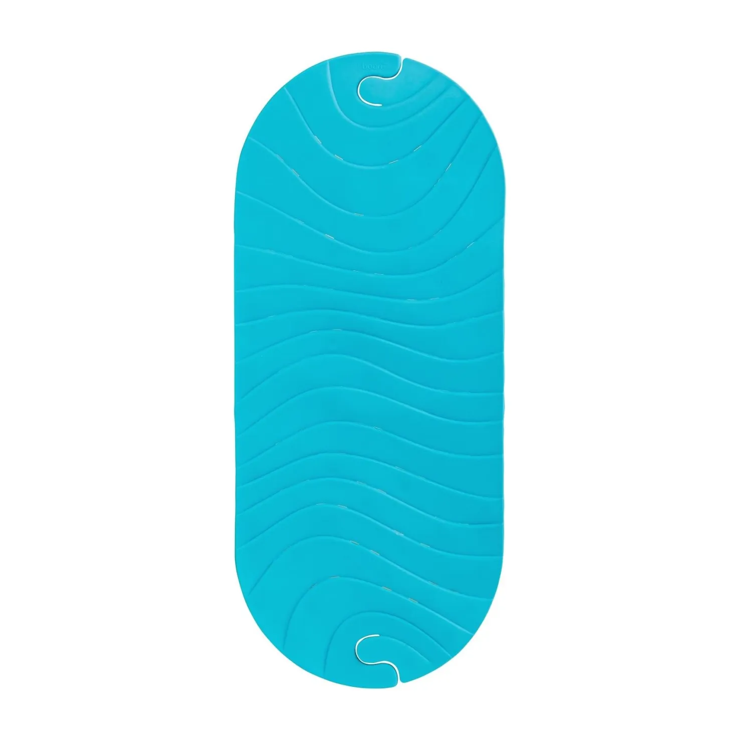 Boon Ripple Bath Mat with Hanging Hook – Blue