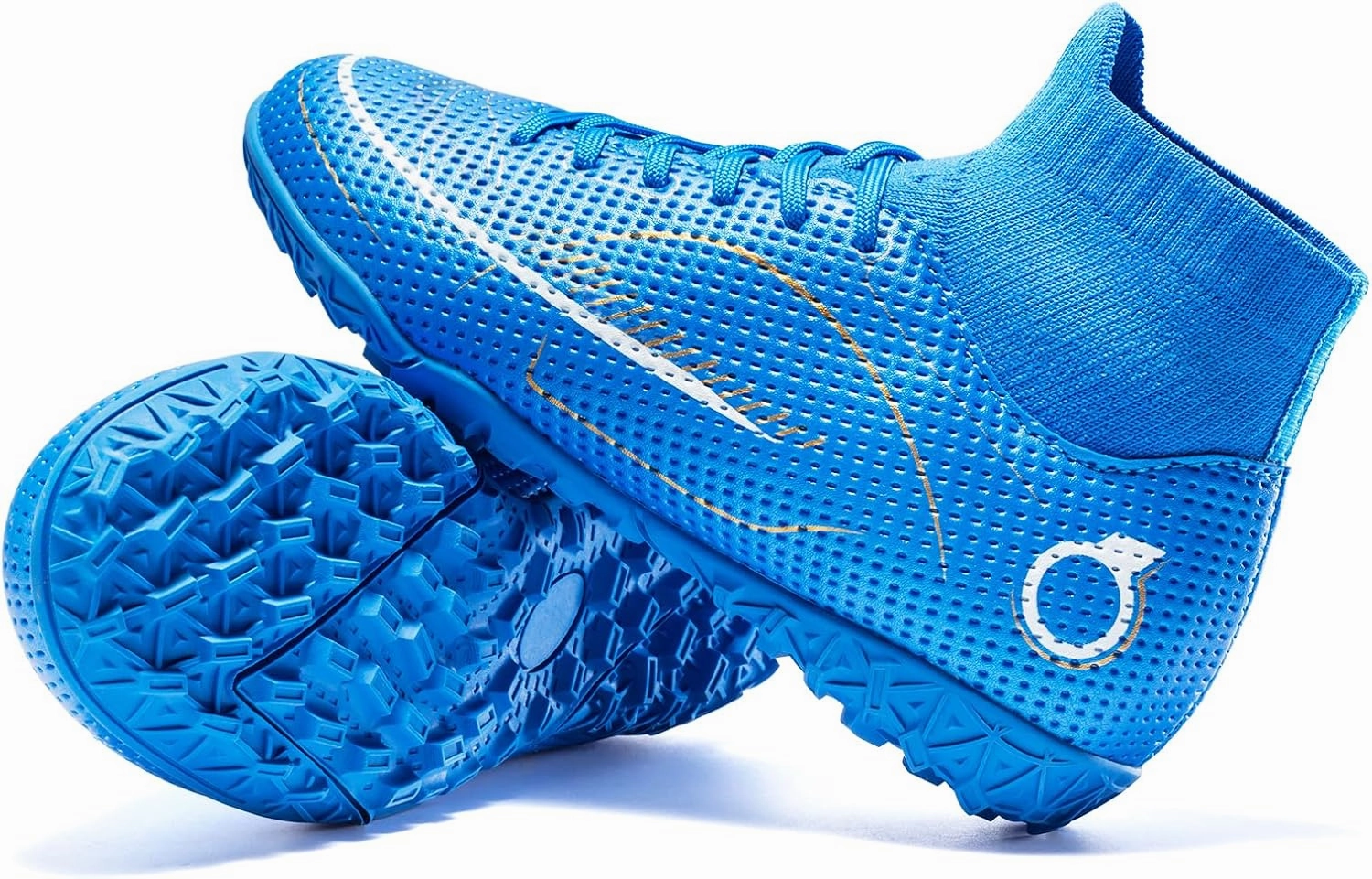 Boys Girls Indoor Soccer Shoes Kids Football Trainning Shoes Athletic Soccer Cleats Turf Shoes