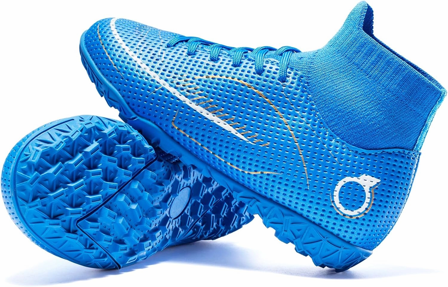 Boys Girls Indoor Soccer Shoes Kids Football Trainning Shoes Athletic Soccer Cleats Turf Shoes