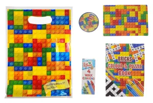 Bricks themed Party Bags with Fillers