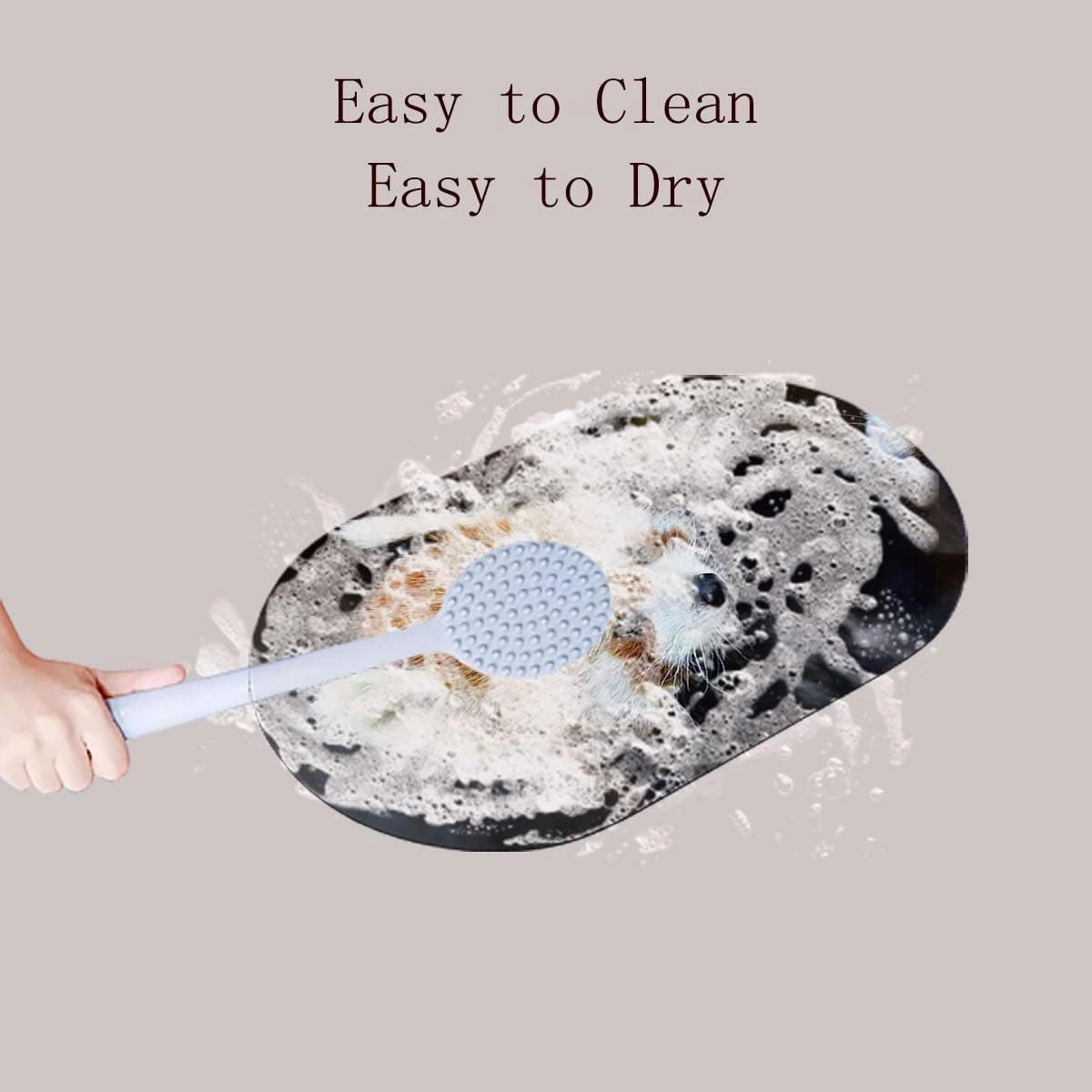 Brown Green Quick Drying Mat Silicone Magic Bath Mat Africa Panda Activity Eco Photo Water Absorbent Rug Diatom Mud Mat for Indoor and Outdoor Jungle Animals 15.7x23.6 Inches