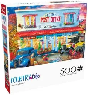 Buffalo Games - Country Life - Country Delivery - 500 Piece Jigsaw Puzzle, Multi